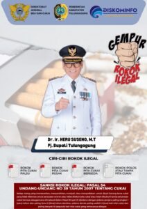 GEMPUR ROKOK ILEGAL KABUPATEN TULUNGAGUNG
