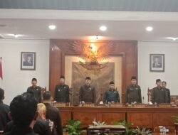 Rapat Paripurna DPRD Tulungagung, Setujui Perubahan Ranperda Pajak Daerah dan Retribusi Daerah