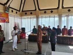Pelantikan dan Pengambilan Sumpah Perangkat Desa Jabon, Kades Harap Pelayanan Warga Meningkat