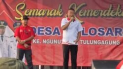 Pemdes Pulosari Tulungagung Gelar Jalan Sehat dan Senam Bersama, Bupati Tekankan Makna Tema ‘Bersatu Berdaulat, Rakyat Sejahtera, Indonesia Maju'”