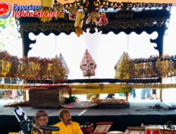 Ribuan Warga Padati Puncak Labuh Laut Pantai Sine Kalibatur, Wayang Kulit Jadi Magnet Wisata Budaya