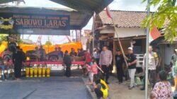 Patroli Harkamtibmas, Polsek Boyolangu Amankan Pentas Jaranan Jowo di Sobontoro
