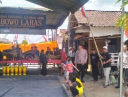 Patroli Harkamtibmas, Polsek Boyolangu Amankan Pentas Jaranan Jowo di Sobontoro