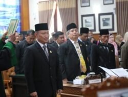 Rapat Paripurna DPRD Tulungagung, Panhis Yody Wirawan Dilantik Jadi Wakil Ketua Gantikan Sabar